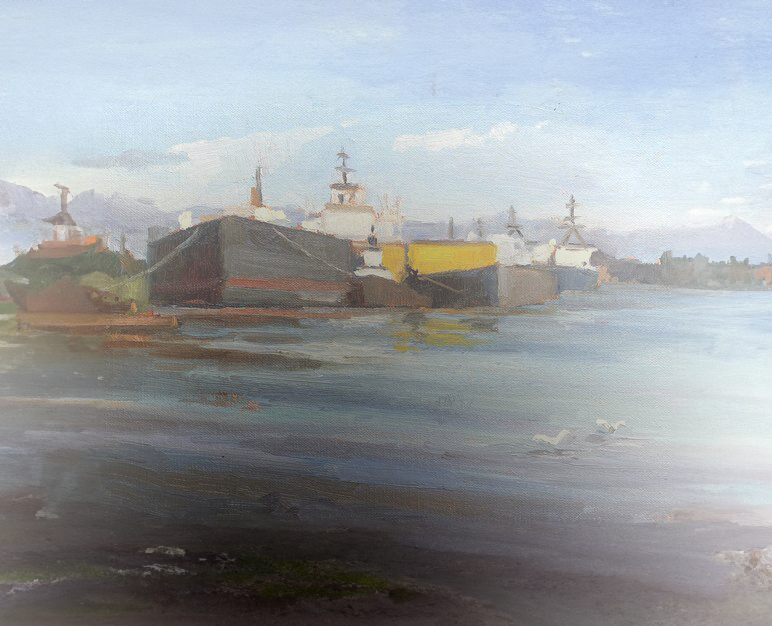 Steven McDonald Waiting Ships, Alameda